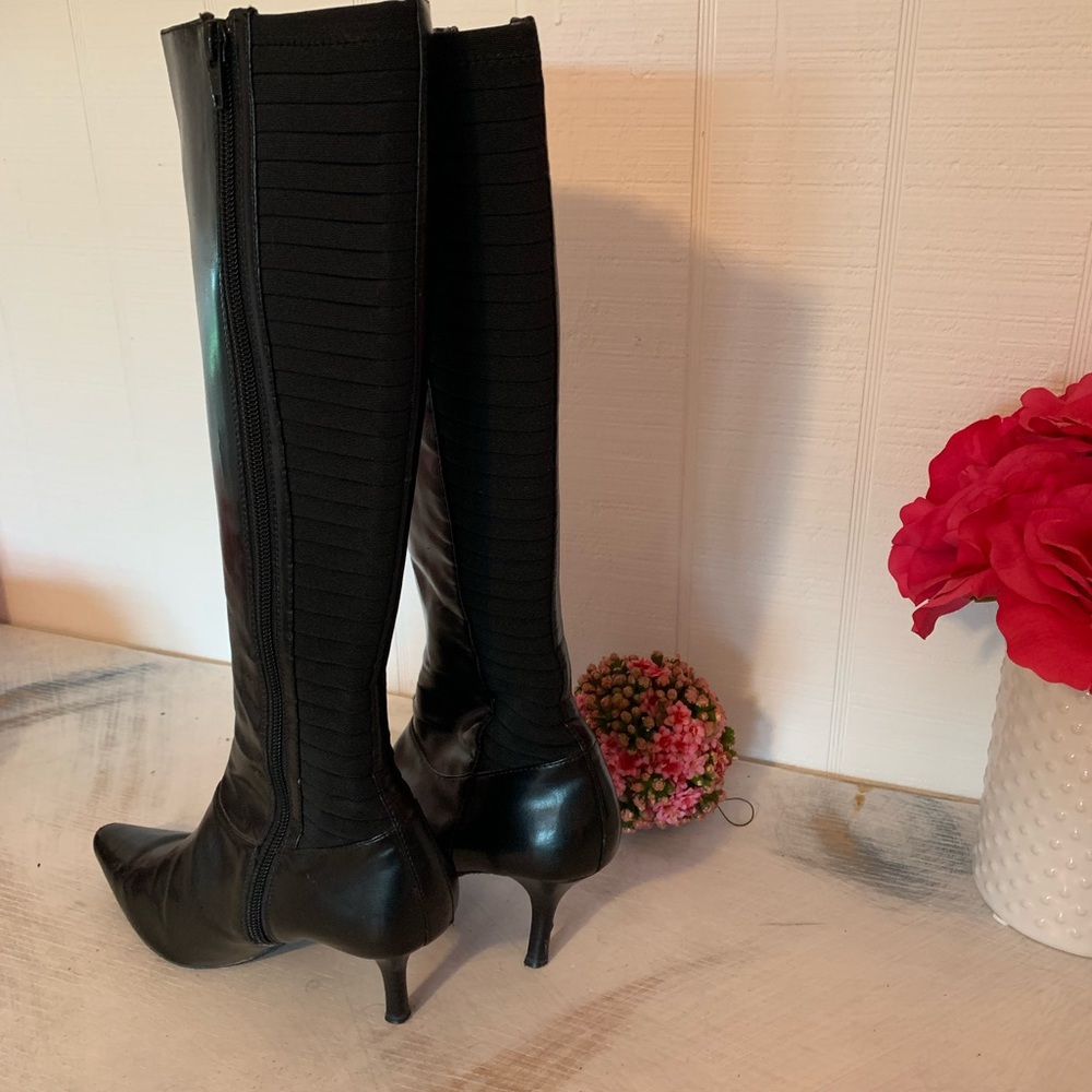 CALVIN KLEIN knee high boots
